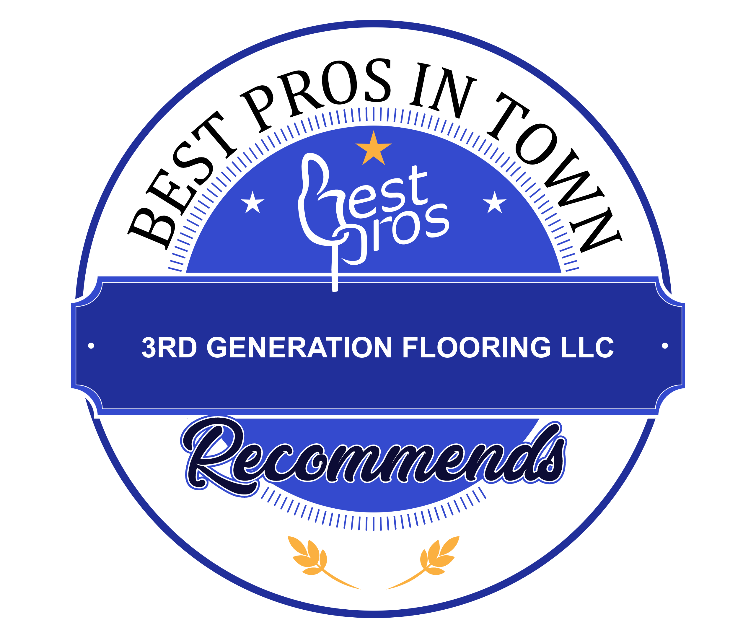 3rd GENERATION FLOORING LLC is recognized on BestProsInTown - a reliable source for discovering top-notch local service providers.